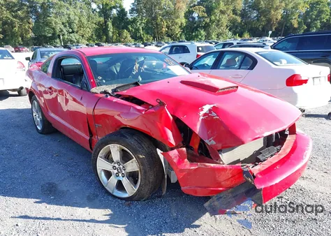 2007 Ford Mustang Gt Deluxe/Gt Premium из США, поврежденный, VIN 1ZVHT82HX75236080